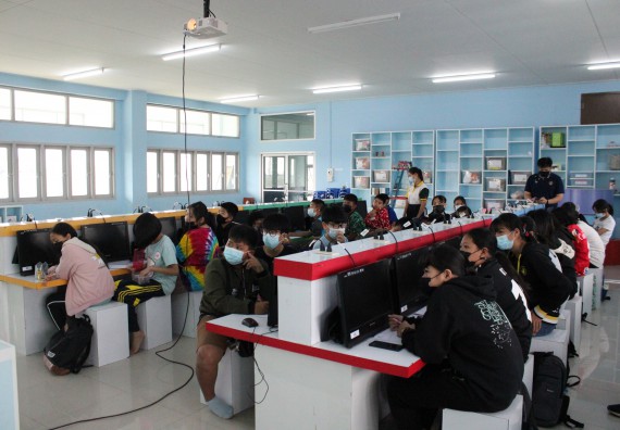 ภาพกิจกรรม โปรแกรมวิชาคณิตศาสตร์ จัดอบรมเชิงปฏิบัติการเพื่อเสริมสร้างความรู้ด้านคณิตศาสตร์