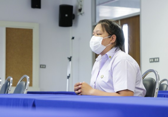 ภาพกิจกรรม คณะวิทยาศาสตร์และเทคโนโลยี สัมภาษณ์ทุนการศึกษา ปตท.สผ. จากทรัพย์ในดินสู่สินทางปัญญา รักษาสิ่งแวดล้อม ของคณะวิทยาศาสตร์และเทคโนโลยี ประจำปี 2563