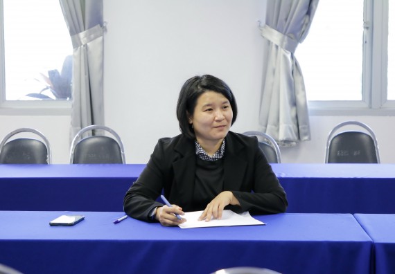 ภาพกิจกรรม คณะวิทยาศาสตร์และเทคโนโลยี สัมภาษณ์ทุนการศึกษา ปตท.สผ. จากทรัพย์ในดินสู่สินทางปัญญา รักษาสิ่งแวดล้อม ของคณะวิทยาศาสตร์และเทคโนโลยี ประจำปี 2563