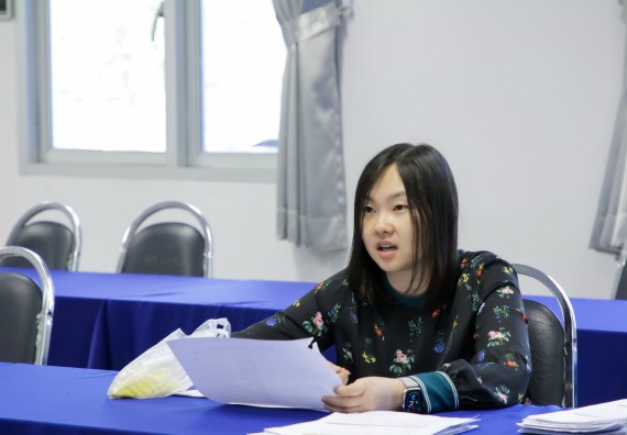 ภาพกิจกรรม คณะวิทยาศาสตร์และเทคโนโลยี สัมภาษณ์ทุนการศึกษา ปตท.สผ. จากทรัพย์ในดินสู่สินทางปัญญา รักษาสิ่งแวดล้อม ของคณะวิทยาศาสตร์และเทคโนโลยี ประจำปี 2563