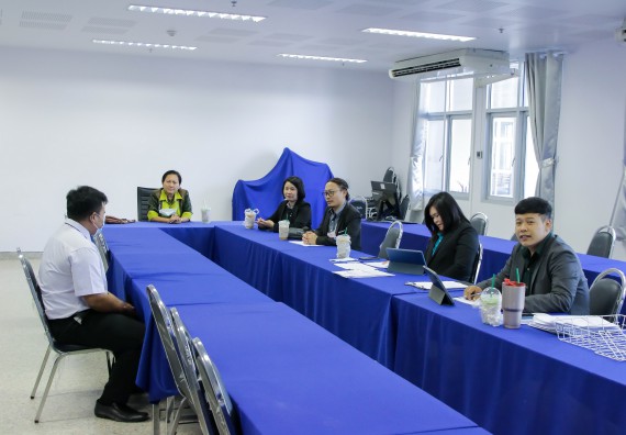 ภาพกิจกรรม คณะวิทยาศาสตร์และเทคโนโลยี สัมภาษณ์ทุนการศึกษา ปตท.สผ. จากทรัพย์ในดินสู่สินทางปัญญา รักษาสิ่งแวดล้อม ของคณะวิทยาศาสตร์และเทคโนโลยี ประจำปี 2563