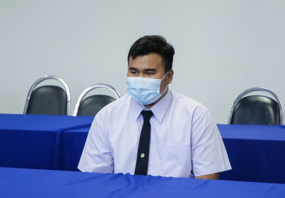 ภาพกิจกรรม คณะวิทยาศาสตร์และเทคโนโลยี สัมภาษณ์ทุนการศึกษา ปตท.สผ. จากทรัพย์ในดินสู่สินทางปัญญา รักษาสิ่งแวดล้อม ของคณะวิทยาศาสตร์และเทคโนโลยี ประจำปี 2563