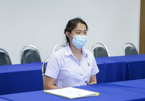 ภาพกิจกรรม คณะวิทยาศาสตร์และเทคโนโลยี สัมภาษณ์ทุนการศึกษา ปตท.สผ. จากทรัพย์ในดินสู่สินทางปัญญา รักษาสิ่งแวดล้อม ของคณะวิทยาศาสตร์และเทคโนโลยี ประจำปี 2563