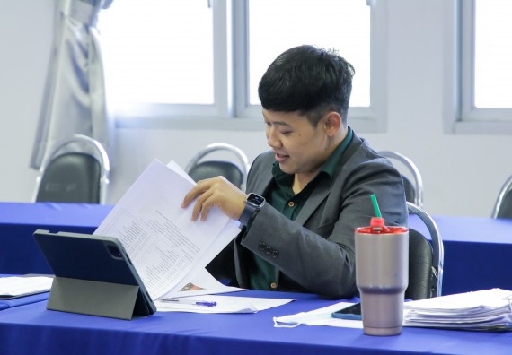 ภาพกิจกรรม คณะวิทยาศาสตร์และเทคโนโลยี สัมภาษณ์ทุนการศึกษา ปตท.สผ. จากทรัพย์ในดินสู่สินทางปัญญา รักษาสิ่งแวดล้อม ของคณะวิทยาศาสตร์และเทคโนโลยี ประจำปี 2563