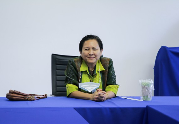 ภาพกิจกรรม คณะวิทยาศาสตร์และเทคโนโลยี สัมภาษณ์ทุนการศึกษา ปตท.สผ. จากทรัพย์ในดินสู่สินทางปัญญา รักษาสิ่งแวดล้อม ของคณะวิทยาศาสตร์และเทคโนโลยี ประจำปี 2563