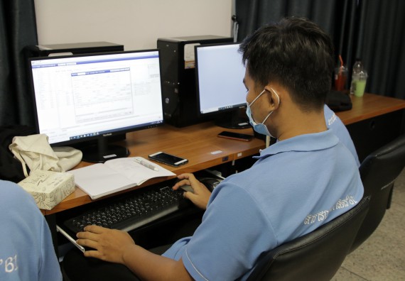 ภาพกิจกรรม โปรแกรมวิชาสาธารณสุขศาสตร์ จัดอบรมการใช้โปรแกรม HOSxP