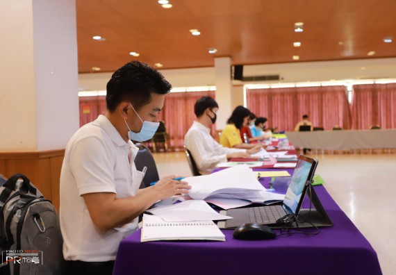 ภาพกิจกรรม ประชุมเชิงปฏิบัติการ ทบทวนแผนกลยุทธ์และแผนปฏิบัติราชการ ประจำปี 2563 เพื่อยกร่างแผนปฏิบัติราชการ ประจำปี 2564 และจัดทำ Institutional repositioning plan ตามจุดเน้นเชิงยุทธศาสตร์ของสถาบันอุดมศึกษา