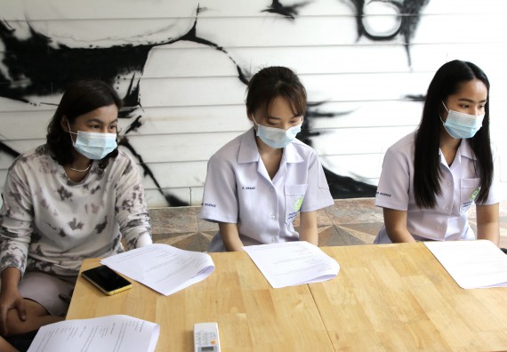 ภาพกิจกรรม โปรแกรมวิชาวิทยาศาสตร์และเทคโนโลยีการอาหาร จัดอบรมเชิงปฏิบัติการ เรื่อง การทําเครื่องดื่ม mocktail กับมืออาชีพ