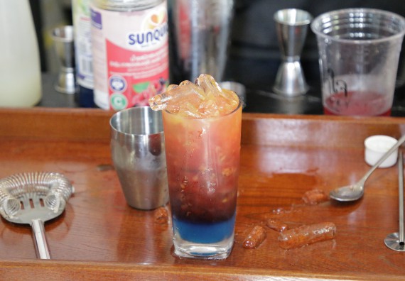 ภาพกิจกรรม โปรแกรมวิชาวิทยาศาสตร์และเทคโนโลยีการอาหาร จัดอบรมเชิงปฏิบัติการ เรื่อง การทําเครื่องดื่ม mocktail กับมืออาชีพ