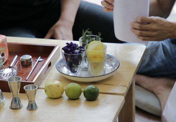 ภาพกิจกรรม โปรแกรมวิชาวิทยาศาสตร์และเทคโนโลยีการอาหาร จัดอบรมเชิงปฏิบัติการ เรื่อง การทําเครื่องดื่ม mocktail กับมืออาชีพ