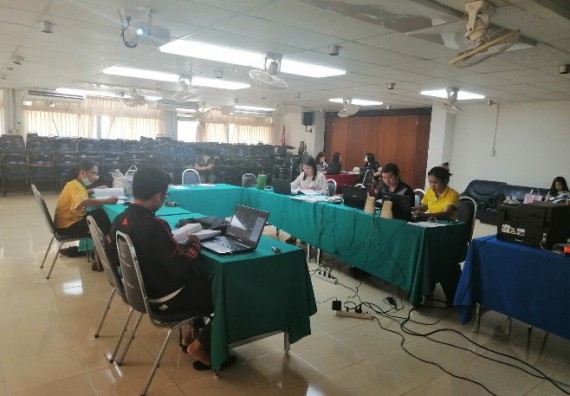 ภาพกิจกรรม โปรแกรมวิชาเคมี จัดกิจกรรมตรวจประเมินคุณภาพภายในในรูปแบบการประเมินคุณภาพการศึกษาผ่านสื่ออิเล็กทรอนิกส์ ปีการศึกษา 2562 หลักสูตรเคมี วท.บ.