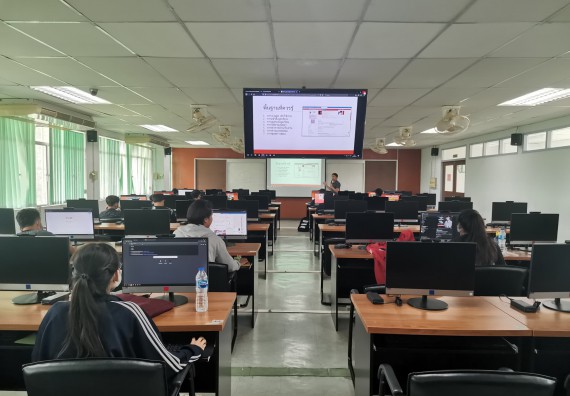 ภาพกิจกรรม โปรแกรมวิชาวิทยาการคอมพิวเตอร์ จัดกิจกรรมเตรียมความพร้อมในการเรียนรู้ในระดับอุดมศึกษาสำหรับนักศึกษาหลักสูตรเทคโนโลยีสารสนเทศ