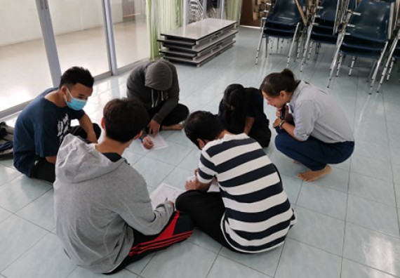 ภาพกิจกรรม โปรแกรมวิชาวิทยาการคอมพิวเตอร์ จัดกิจกรรมเตรียมความพร้อมในการเรียนรู้ในระดับอุดมศึกษาสำหรับนักศึกษาหลักสูตรเทคโนโลยีสารสนเทศ