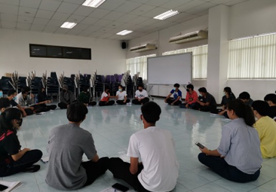 ภาพกิจกรรม โปรแกรมวิชาวิทยาการคอมพิวเตอร์ จัดกิจกรรมเตรียมความพร้อมในการเรียนรู้ในระดับอุดมศึกษาสำหรับนักศึกษาหลักสูตรเทคโนโลยีสารสนเทศ