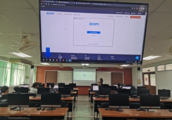 ภาพกิจกรรม โปรแกรมวิชาวิทยาการคอมพิวเตอร์ จัดกิจกรรมเตรียมความพร้อมในการเรียนรู้ในระดับอุดมศึกษาสำหรับนักศึกษาหลักสูตรเทคโนโลยีสารสนเทศ