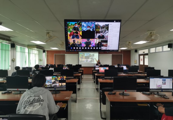 ภาพกิจกรรม โปรแกรมวิชาวิทยาการคอมพิวเตอร์ จัดกิจกรรมเตรียมความพร้อมในการเรียนรู้ในระดับอุดมศึกษาสำหรับนักศึกษาหลักสูตรเทคโนโลยีสารสนเทศ