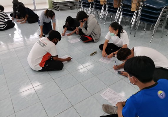 ภาพกิจกรรม โปรแกรมวิชาวิทยาการคอมพิวเตอร์ จัดกิจกรรมเตรียมความพร้อมในการเรียนรู้ในระดับอุดมศึกษาสำหรับนักศึกษาหลักสูตรเทคโนโลยีสารสนเทศ