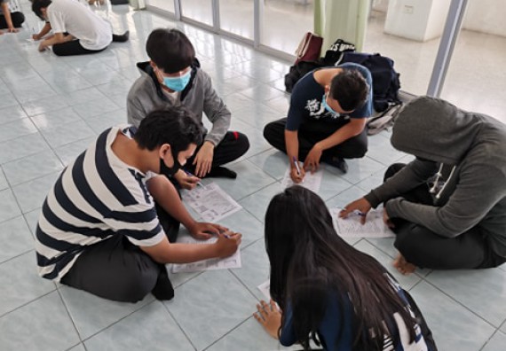 ภาพกิจกรรม โปรแกรมวิชาวิทยาการคอมพิวเตอร์ จัดกิจกรรมเตรียมความพร้อมในการเรียนรู้ในระดับอุดมศึกษาสำหรับนักศึกษาหลักสูตรเทคโนโลยีสารสนเทศ