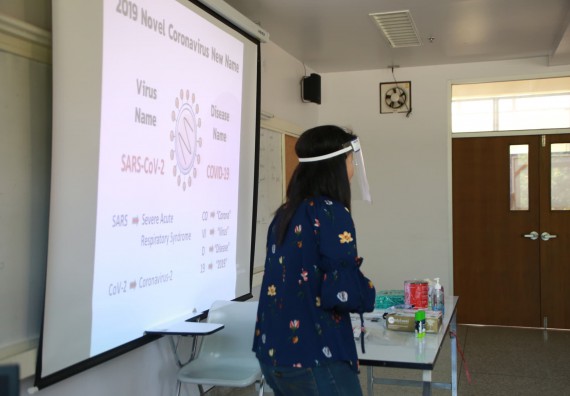 ภาพกิจกรรม ศูนย์วิทยาศาสตร์และวิทยาศาสตร์ประยุกต์ จัดอบรมเชิงปฏิบัติการ เรื่อง ความปลอดภัยทางชีวภาพและการรักษาความปลอดภัยทางชีวภาพของห้องปฏิบัติการในวิกฤตโควิด 19