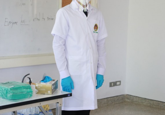 ภาพกิจกรรม ศูนย์วิทยาศาสตร์และวิทยาศาสตร์ประยุกต์ จัดอบรมเชิงปฏิบัติการ เรื่อง ความปลอดภัยทางชีวภาพและการรักษาความปลอดภัยทางชีวภาพของห้องปฏิบัติการในวิกฤตโควิด 19