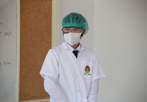 ภาพกิจกรรม ศูนย์วิทยาศาสตร์และวิทยาศาสตร์ประยุกต์ จัดอบรมเชิงปฏิบัติการ เรื่อง ความปลอดภัยทางชีวภาพและการรักษาความปลอดภัยทางชีวภาพของห้องปฏิบัติการในวิกฤตโควิด 19