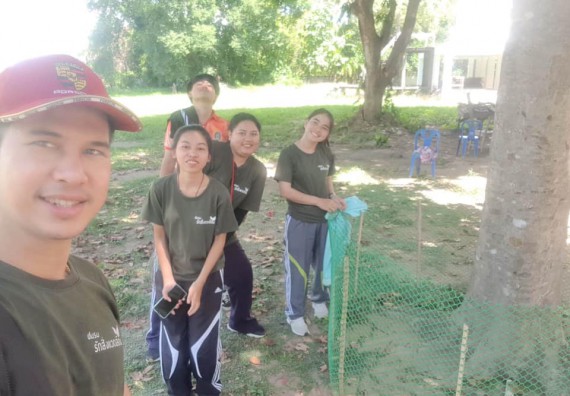 ภาพกิจกรรม โปรแกรมวิชาวิทยาศาสตร์สิ่งแวดล้อม จัดกิจกรรมบริการสังคม เรื่อง ES Tech ห่วงใย ร่วมใจรักษาสิ่งแวดล้อม