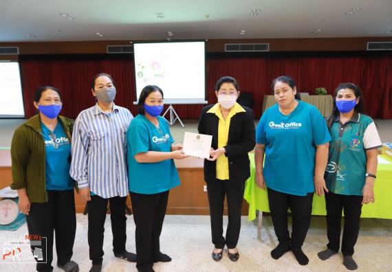 ภาพกิจกรรม คณะวิทยาศาสตร์และเทคโนโลยี เข้าร่วม โครงการอนุรักษ์พลังงาน KPRU Save Energy Green University