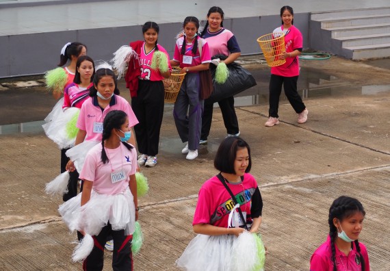 ภาพกิจกรรม โปรแกรมวิชาสาธารณสุขศาสตร์ จัดอบรมหลักการทำงานเป็นทีม