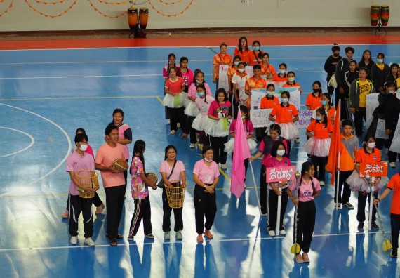 ภาพกิจกรรม โปรแกรมวิชาสาธารณสุขศาสตร์ จัดอบรมหลักการทำงานเป็นทีม