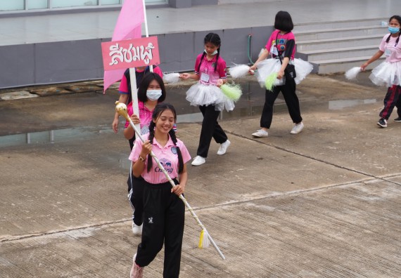 ภาพกิจกรรม โปรแกรมวิชาสาธารณสุขศาสตร์ จัดอบรมหลักการทำงานเป็นทีม