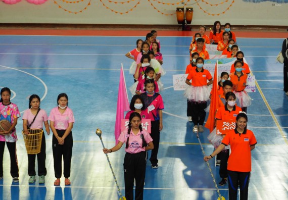 ภาพกิจกรรม โปรแกรมวิชาสาธารณสุขศาสตร์ จัดอบรมหลักการทำงานเป็นทีม