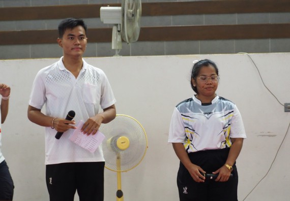 ภาพกิจกรรม โปรแกรมวิชาสาธารณสุขศาสตร์ จัดอบรมหลักการทำงานเป็นทีม