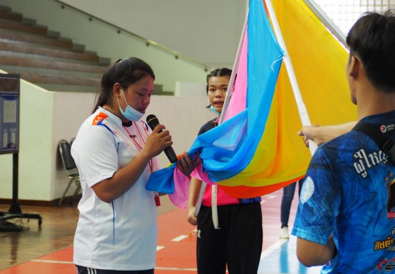 ภาพกิจกรรม โปรแกรมวิชาสาธารณสุขศาสตร์ จัดอบรมหลักการทำงานเป็นทีม