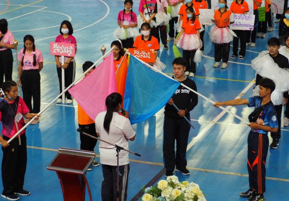 ภาพกิจกรรม โปรแกรมวิชาสาธารณสุขศาสตร์ จัดอบรมหลักการทำงานเป็นทีม