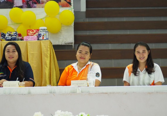 ภาพกิจกรรม โปรแกรมวิชาสาธารณสุขศาสตร์ จัดอบรมหลักการทำงานเป็นทีม