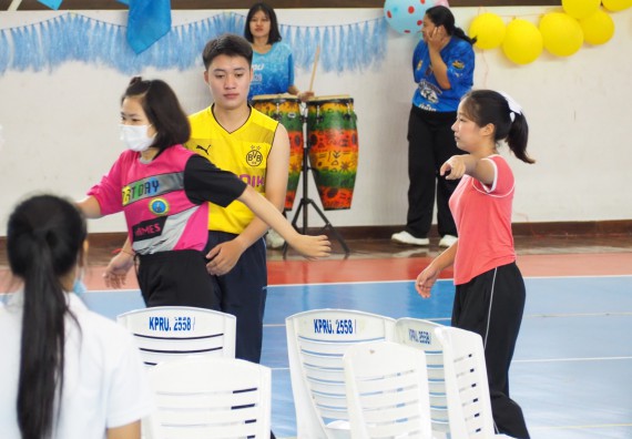 ภาพกิจกรรม โปรแกรมวิชาสาธารณสุขศาสตร์ จัดอบรมหลักการทำงานเป็นทีม