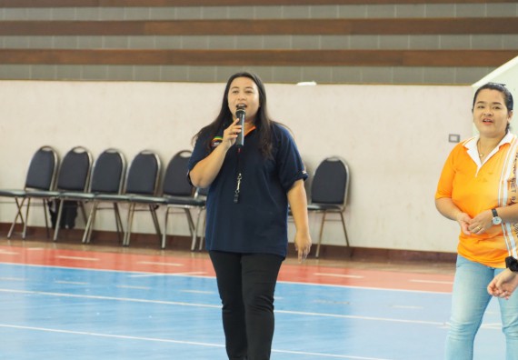 ภาพกิจกรรม โปรแกรมวิชาสาธารณสุขศาสตร์ จัดอบรมหลักการทำงานเป็นทีม