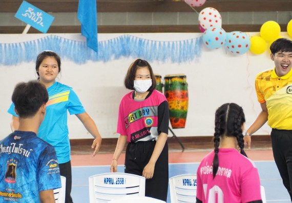 ภาพกิจกรรม โปรแกรมวิชาสาธารณสุขศาสตร์ จัดอบรมหลักการทำงานเป็นทีม