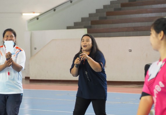 ภาพกิจกรรม โปรแกรมวิชาสาธารณสุขศาสตร์ จัดอบรมหลักการทำงานเป็นทีม