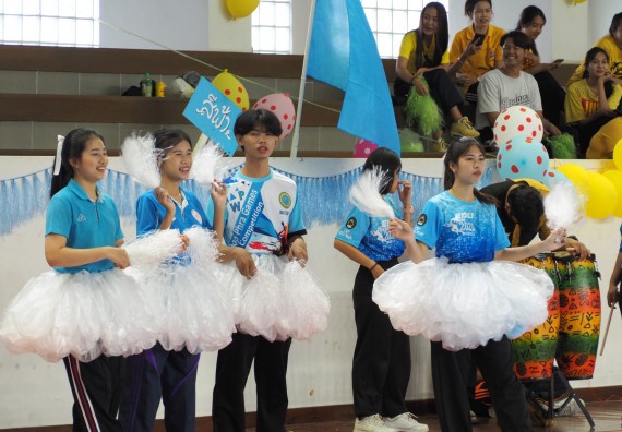 ภาพกิจกรรม โปรแกรมวิชาสาธารณสุขศาสตร์ จัดอบรมหลักการทำงานเป็นทีม