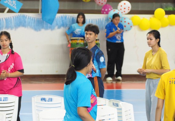 ภาพกิจกรรม โปรแกรมวิชาสาธารณสุขศาสตร์ จัดอบรมหลักการทำงานเป็นทีม