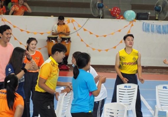 ภาพกิจกรรม โปรแกรมวิชาสาธารณสุขศาสตร์ จัดอบรมหลักการทำงานเป็นทีม