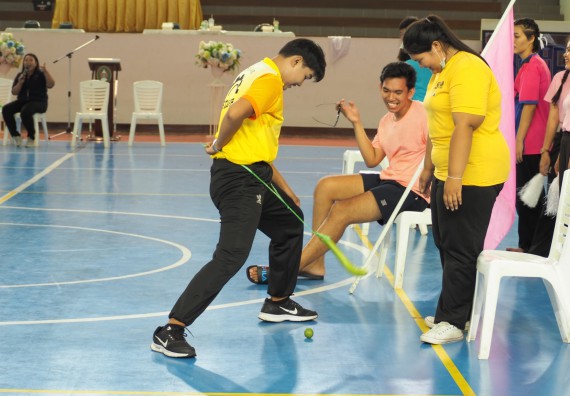 ภาพกิจกรรม โปรแกรมวิชาสาธารณสุขศาสตร์ จัดอบรมหลักการทำงานเป็นทีม