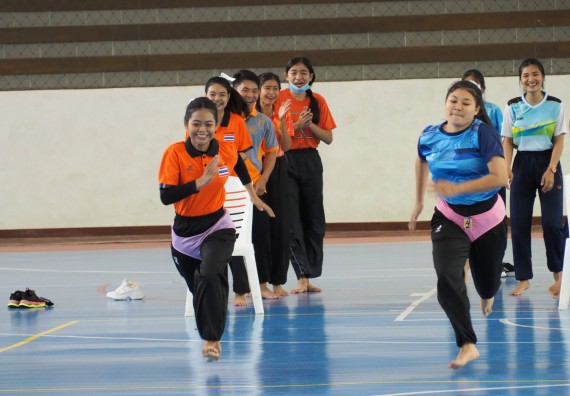 ภาพกิจกรรม โปรแกรมวิชาสาธารณสุขศาสตร์ จัดอบรมหลักการทำงานเป็นทีม