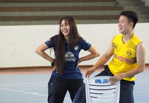 ภาพกิจกรรม โปรแกรมวิชาสาธารณสุขศาสตร์ จัดอบรมหลักการทำงานเป็นทีม