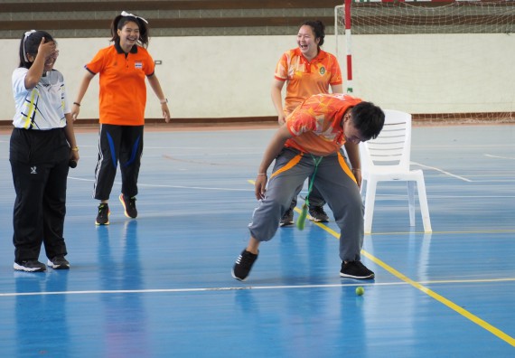 ภาพกิจกรรม โปรแกรมวิชาสาธารณสุขศาสตร์ จัดอบรมหลักการทำงานเป็นทีม