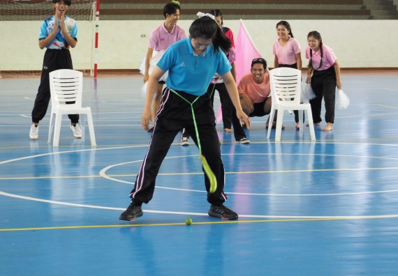ภาพกิจกรรม โปรแกรมวิชาสาธารณสุขศาสตร์ จัดอบรมหลักการทำงานเป็นทีม