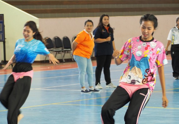 ภาพกิจกรรม โปรแกรมวิชาสาธารณสุขศาสตร์ จัดอบรมหลักการทำงานเป็นทีม