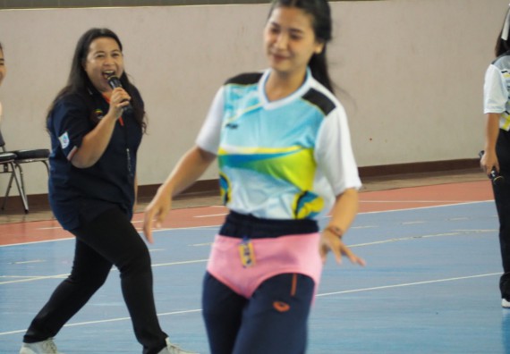 ภาพกิจกรรม โปรแกรมวิชาสาธารณสุขศาสตร์ จัดอบรมหลักการทำงานเป็นทีม