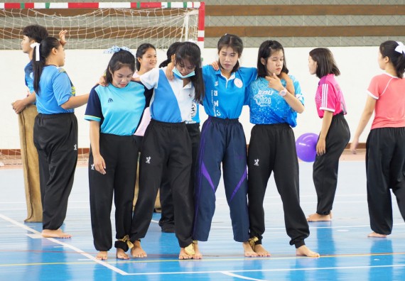 ภาพกิจกรรม โปรแกรมวิชาสาธารณสุขศาสตร์ จัดอบรมหลักการทำงานเป็นทีม